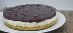 Risalamande cheesecake