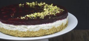 Risalamande cheesecake